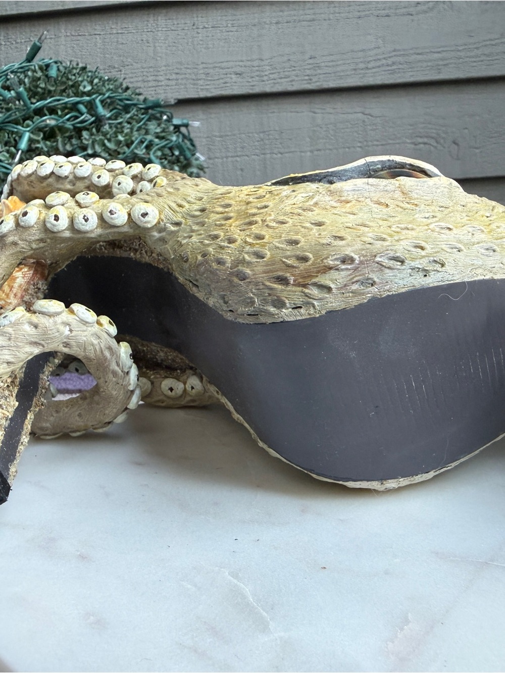 Octopus Tentacle Platform Heels in Sand - Picture 10 of 12